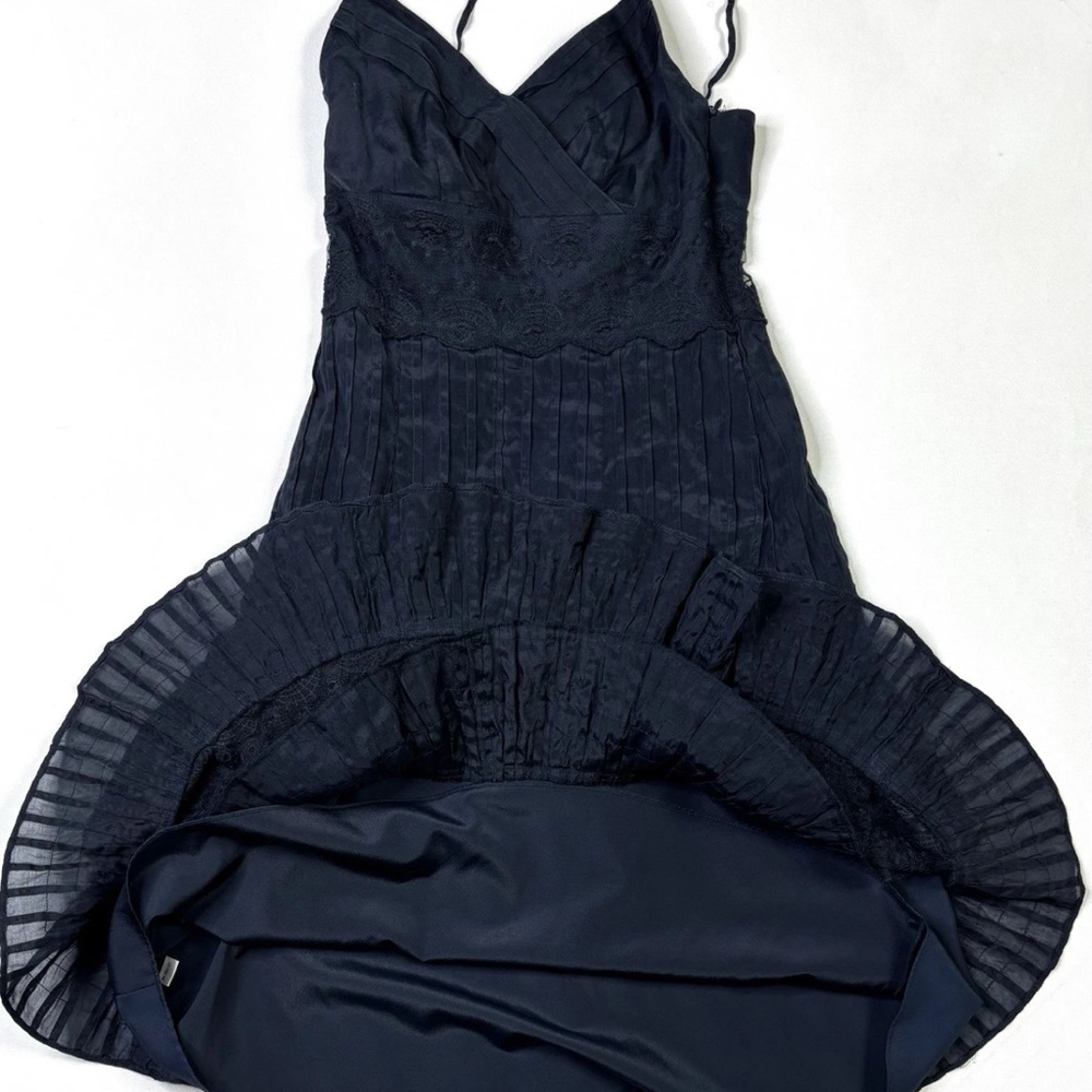 Ann Taylor Midnight Blue Lace Dress - Picture 7 of 9
